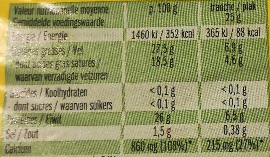 Leerdammer Original Leerdammer Tranches packshot