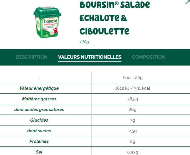 Boursin Boursin® Salade Echalote & Ciboulette packshot