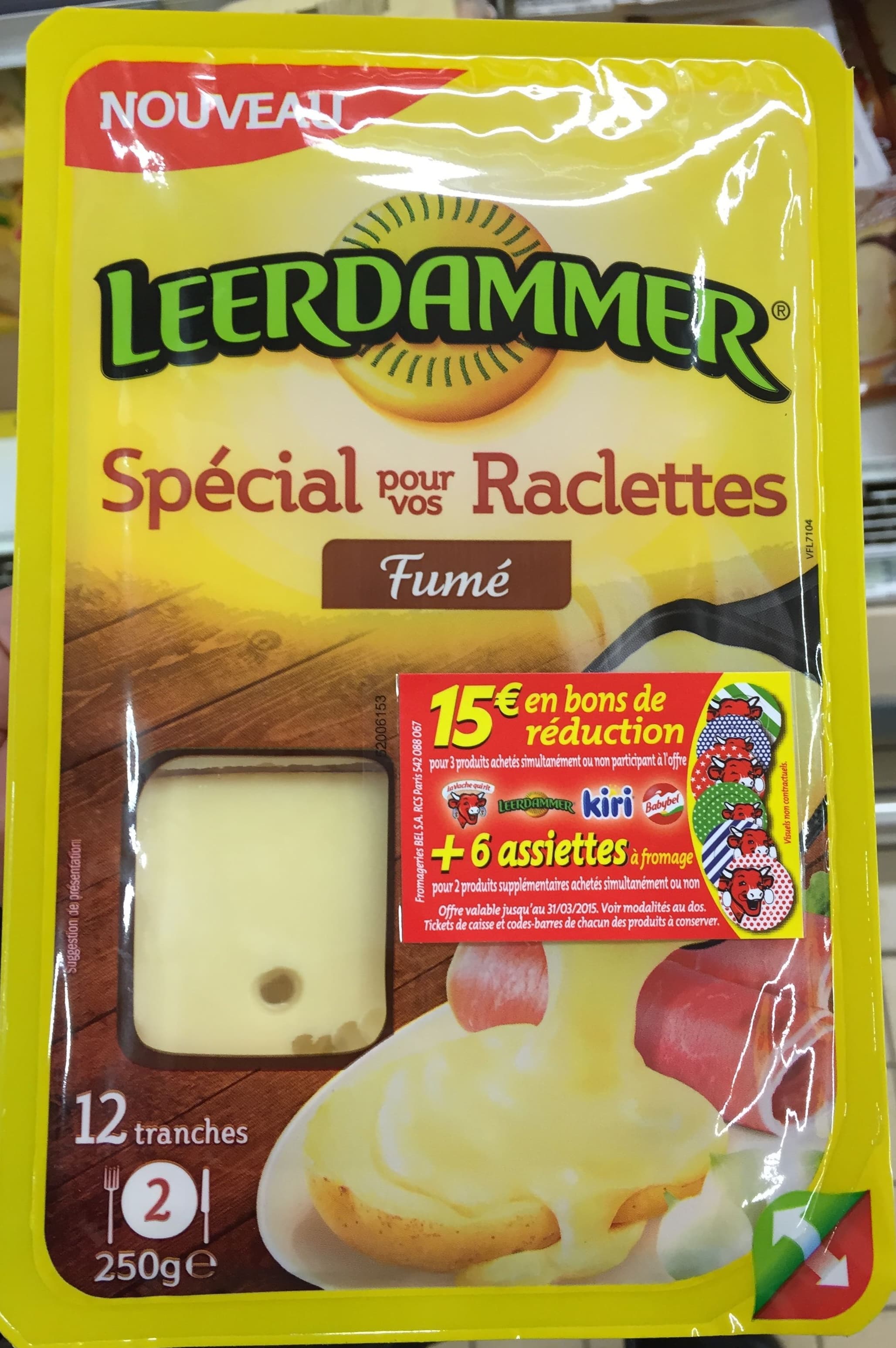Bel Spécial pour vos Raclettes Fumé packshot