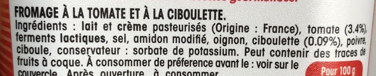 Boursin Salade et Apéritif Échalotes et Ciboulette packshot