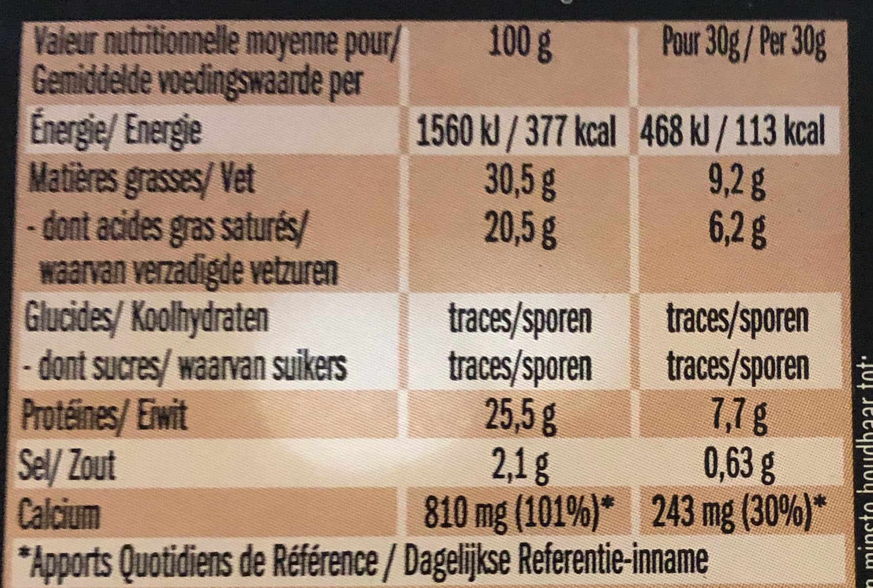Bel Leerdammer Sélection - Affinage prolongé packshot