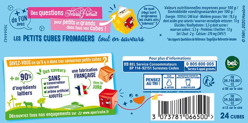 Apericube Apéricube Edition Limitée Printemps-Eté 24C packshot