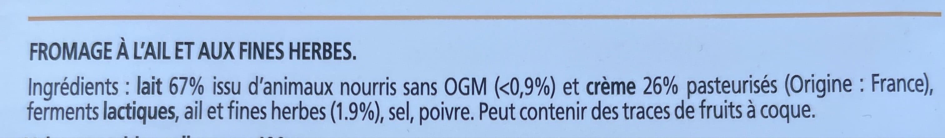 Bel Boursin Ail & Fines Herbes packshot