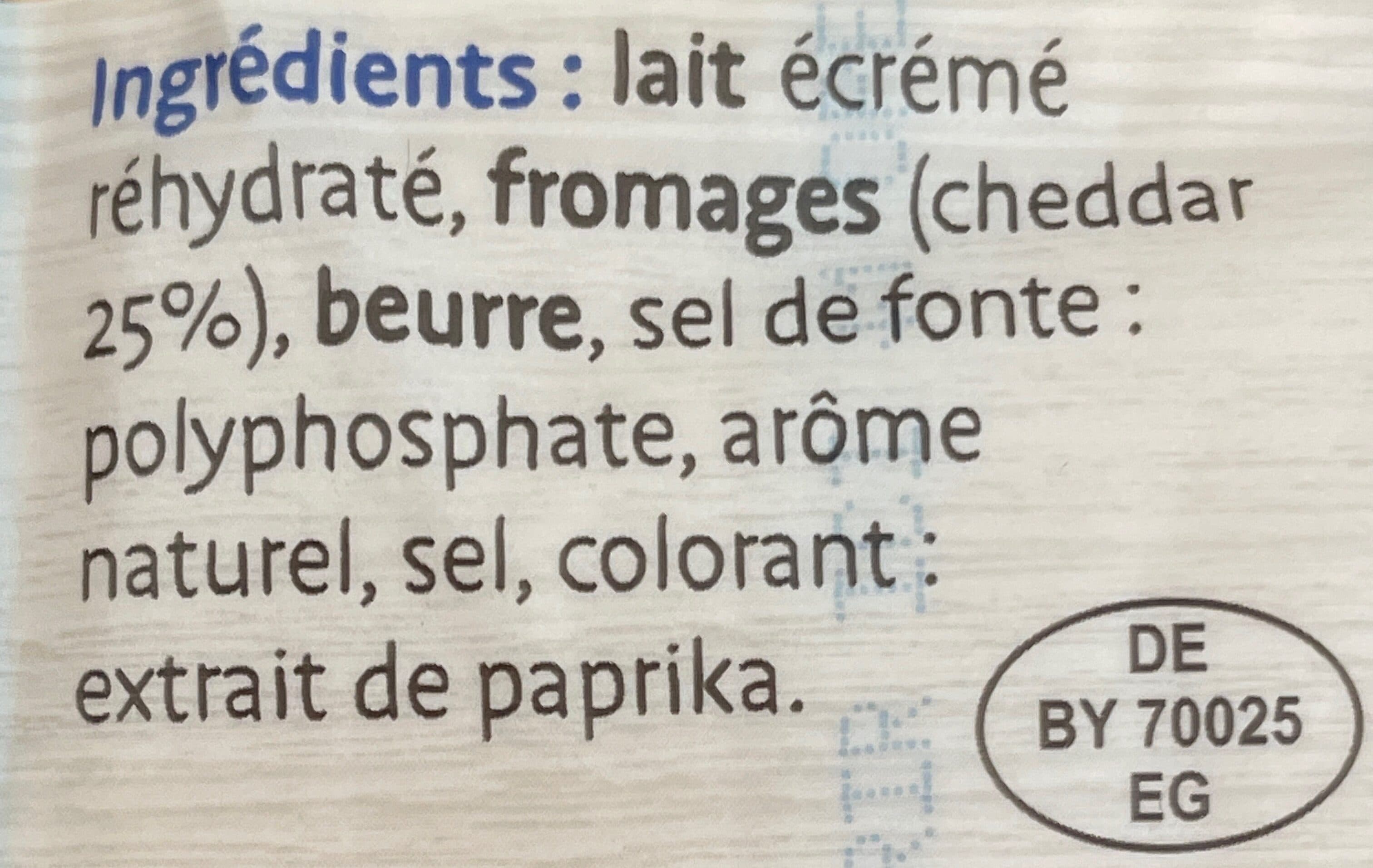 La vache qui rit Toastinette cheddar 20 tranches packshot