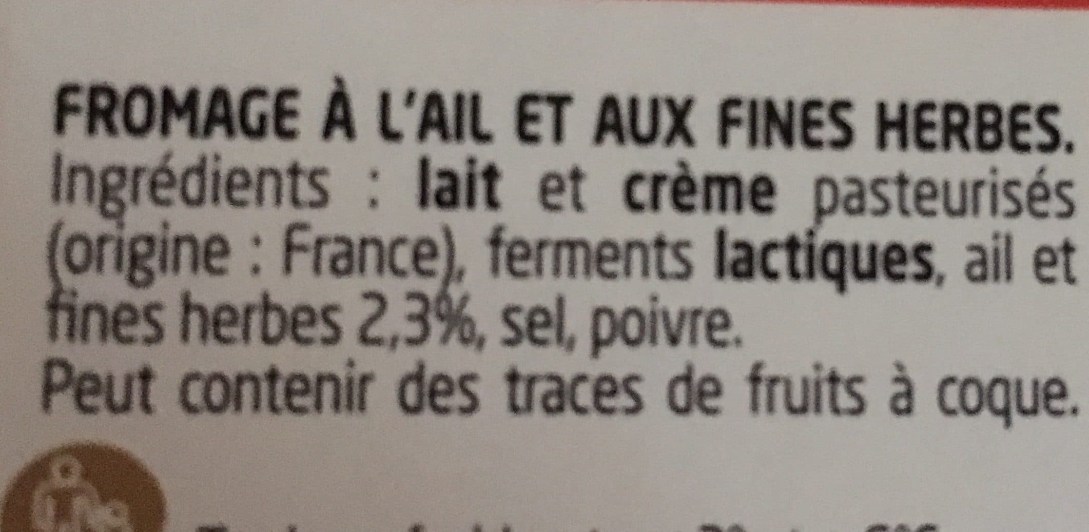 Boursin Boursin ail et fines herbes packshot
