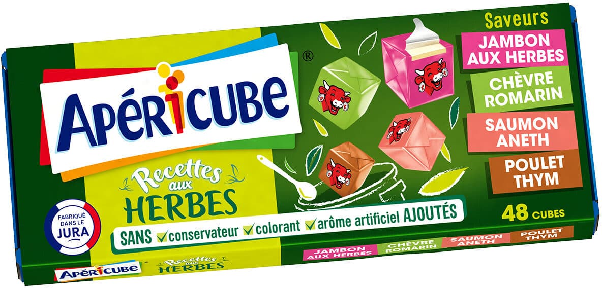 Apéricube Apéricube Recettes aux herbes 48C packshot