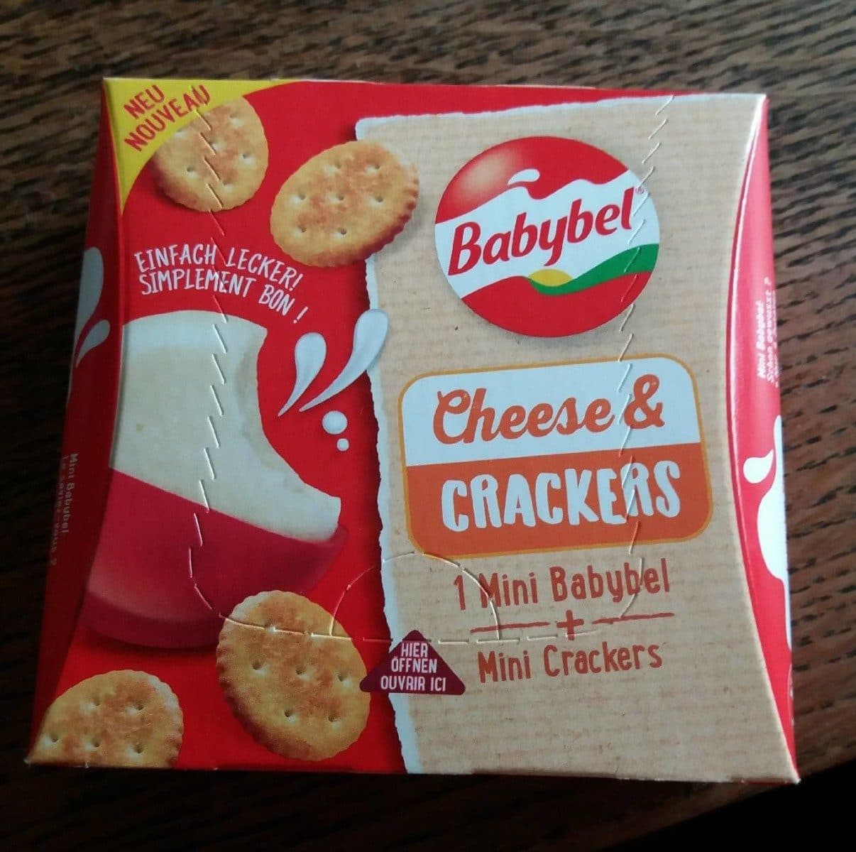 Babybel Babybel Cheese & Crackers packshot