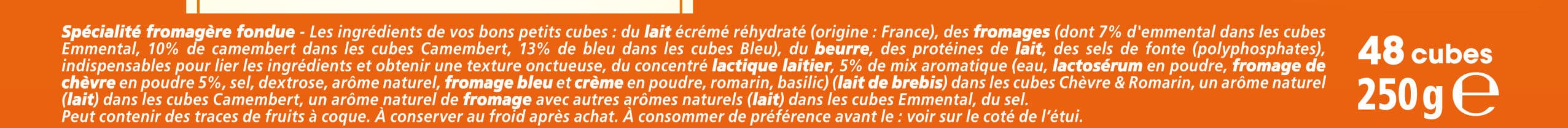 Apéricube Apéricube Sélection du Fromager 48C packshot
