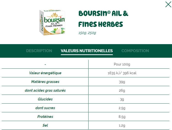 Boursin Boursin Ail & Fines Herbes packshot