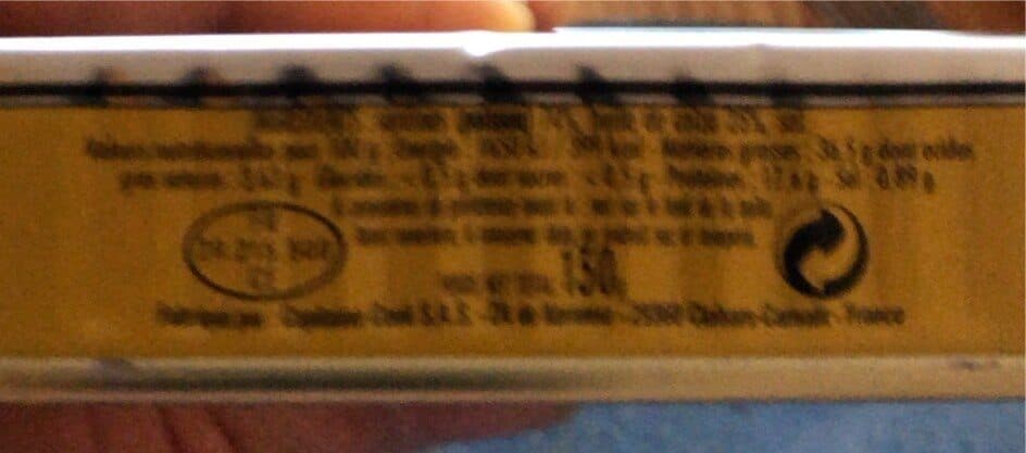 La Duarneniste Sardines à l'huile de colza packshot