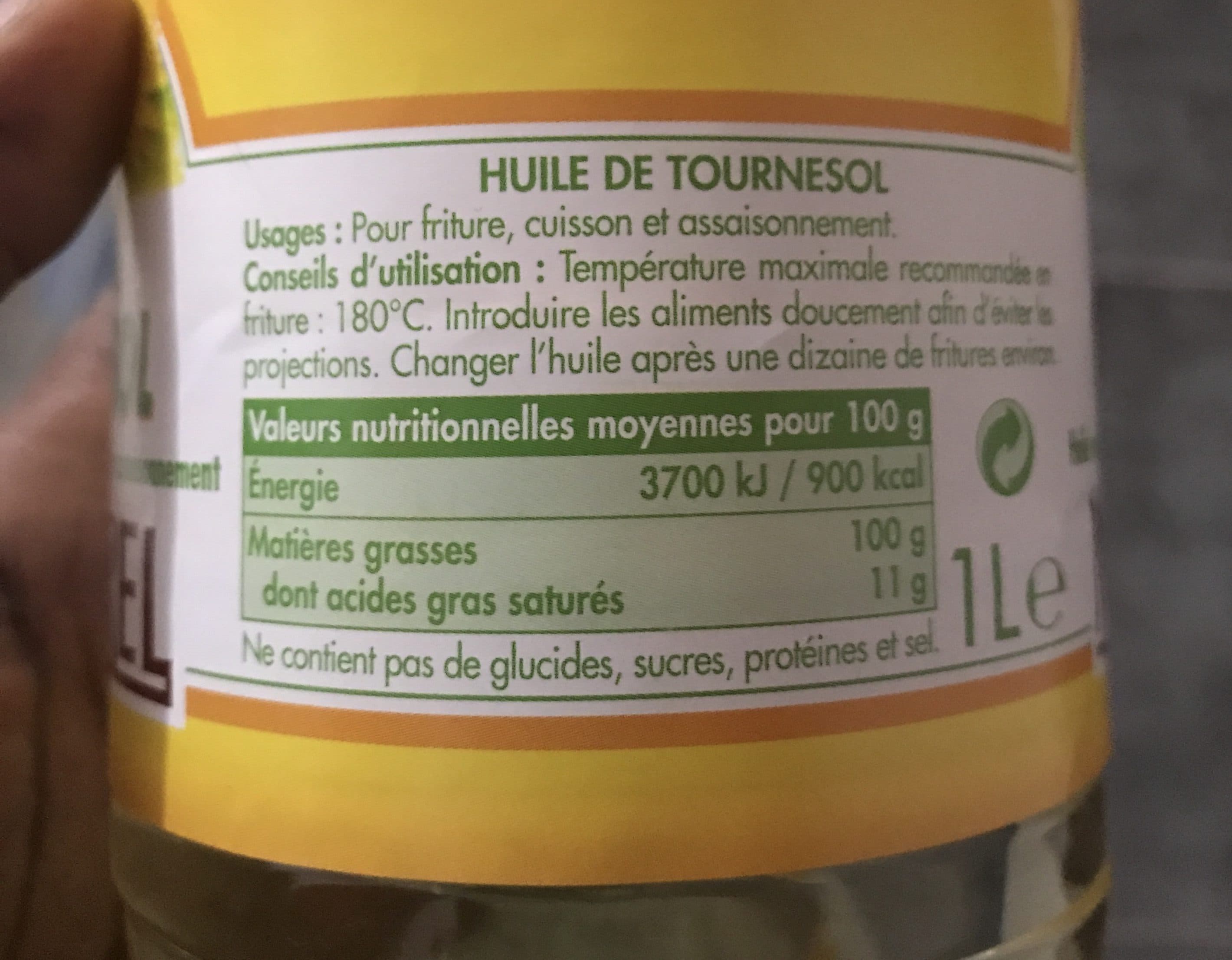 Maurel Huile De Tournesol packshot