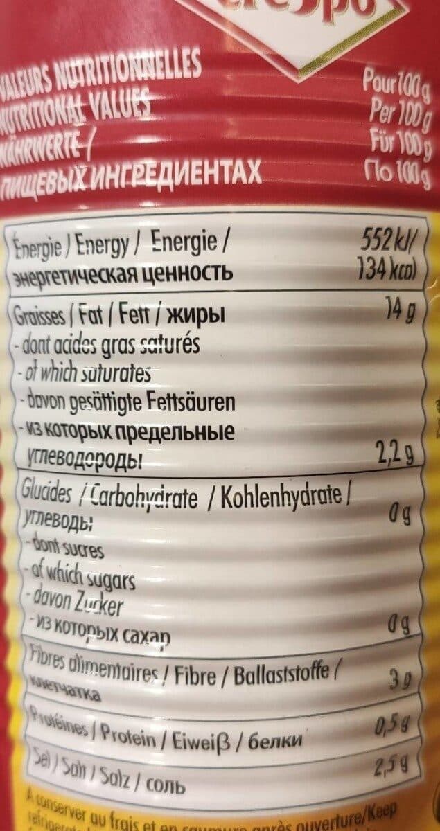 Crespo Pitted Ripe Olives packshot