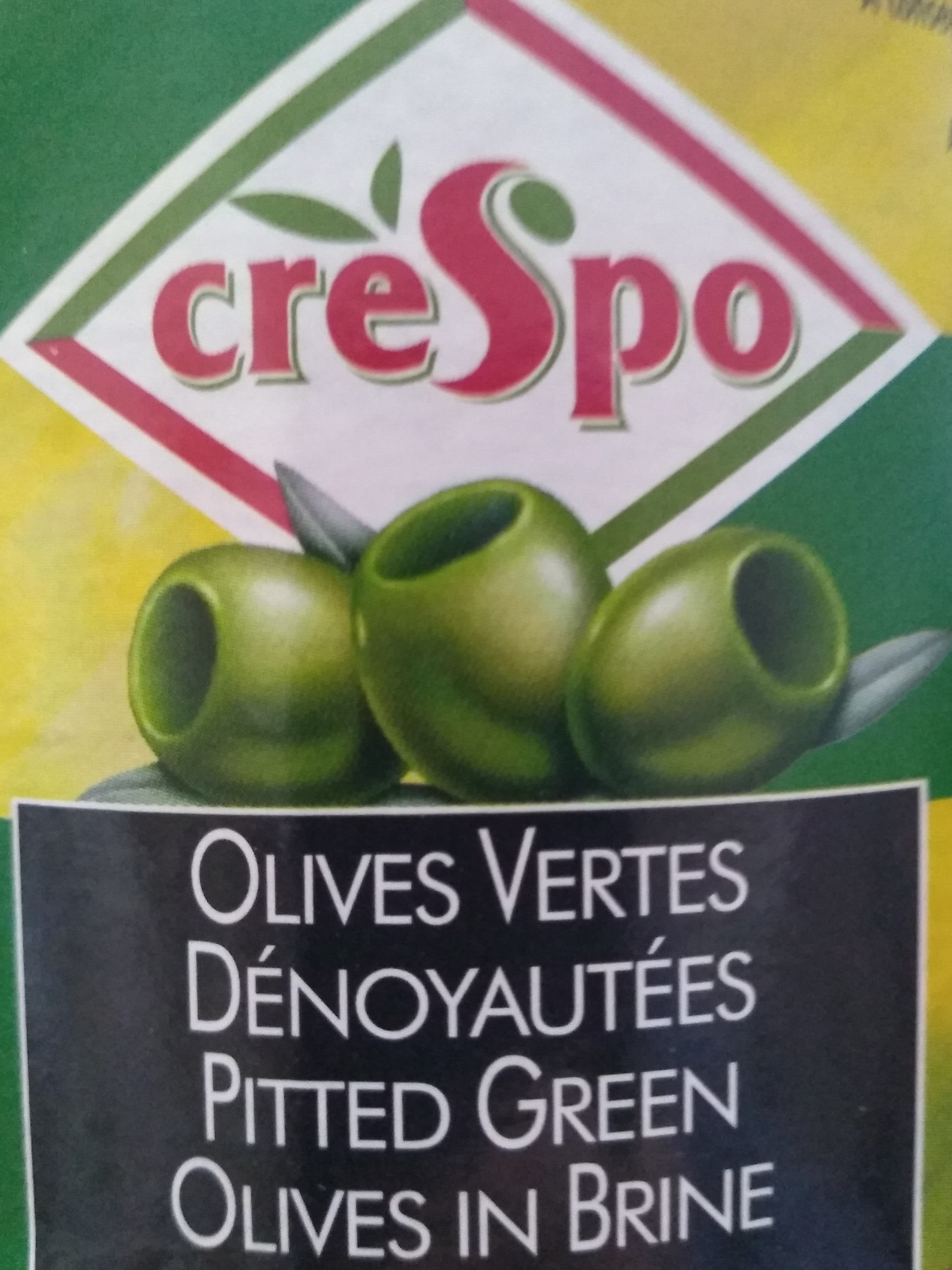 Adams Olives Vertes Dénoyautées Crespo - Grand Bocal packshot