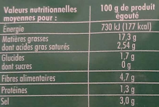 Crespo Olives vertes aux herbes et à l'ail packshot