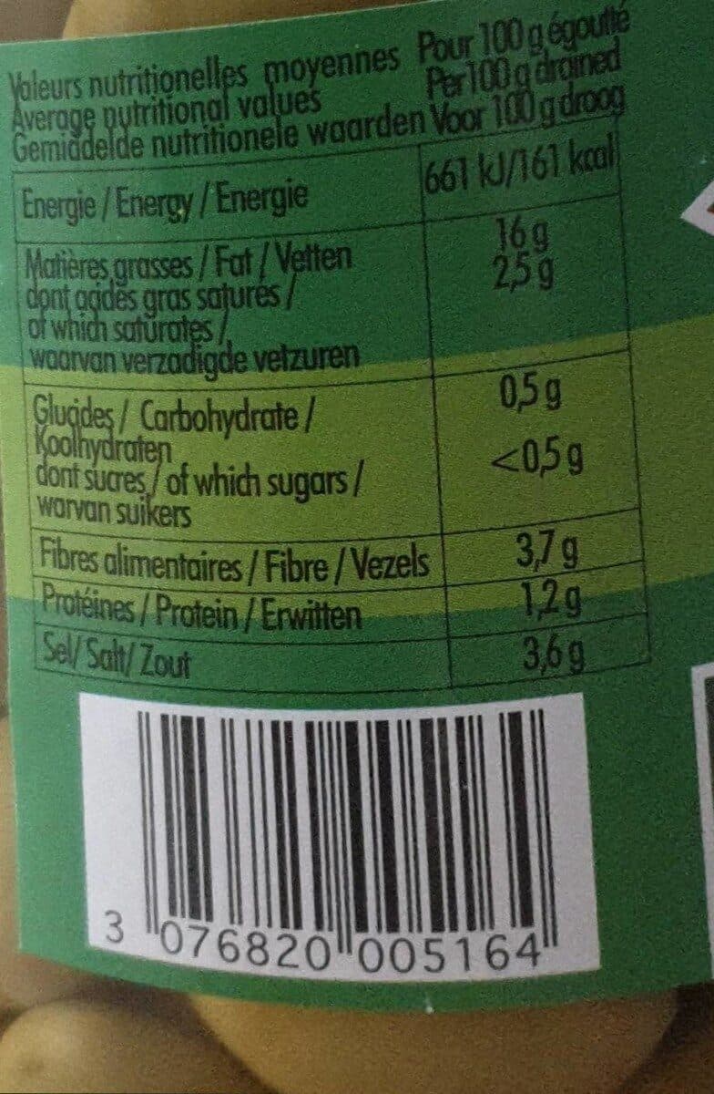 Crespo Olives vertes entières packshot