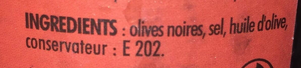 Crespo Olives noires à la grecque dénoyautées packshot