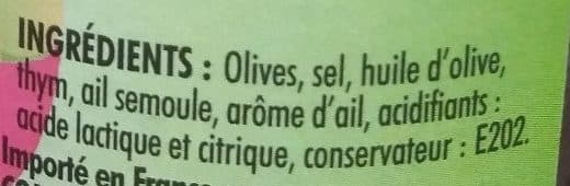 Crespo Cocktail d'Olives Dénoyautées aux Herbes et à l'Ail packshot