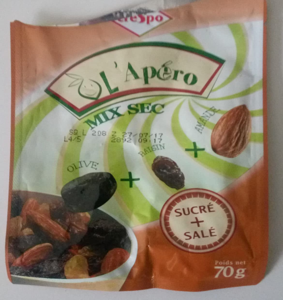 Crespo L'Apéro Mix Sec packshot