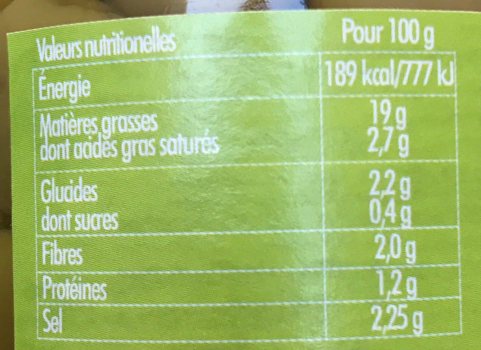 Open Food Facts Olives vertes dénoyautées packshot