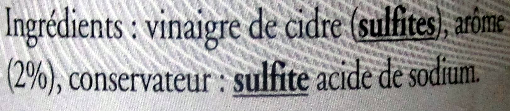 Clovis Vinaigre de Cidre aromatisé au Miel packshot