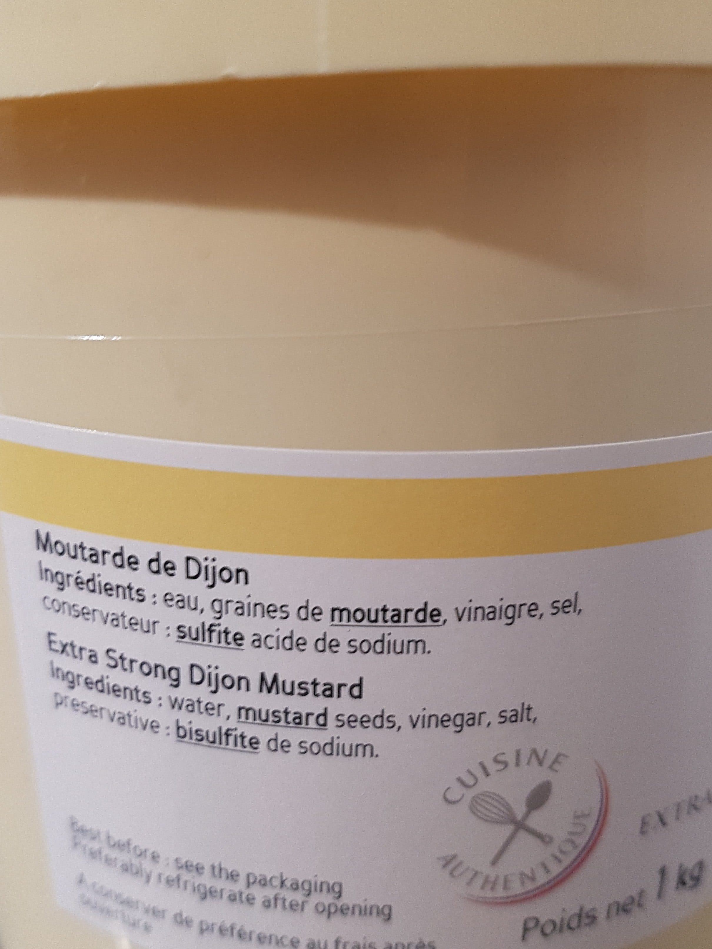 Beaufor France Moutarde De Dijon 1, 05L packshot