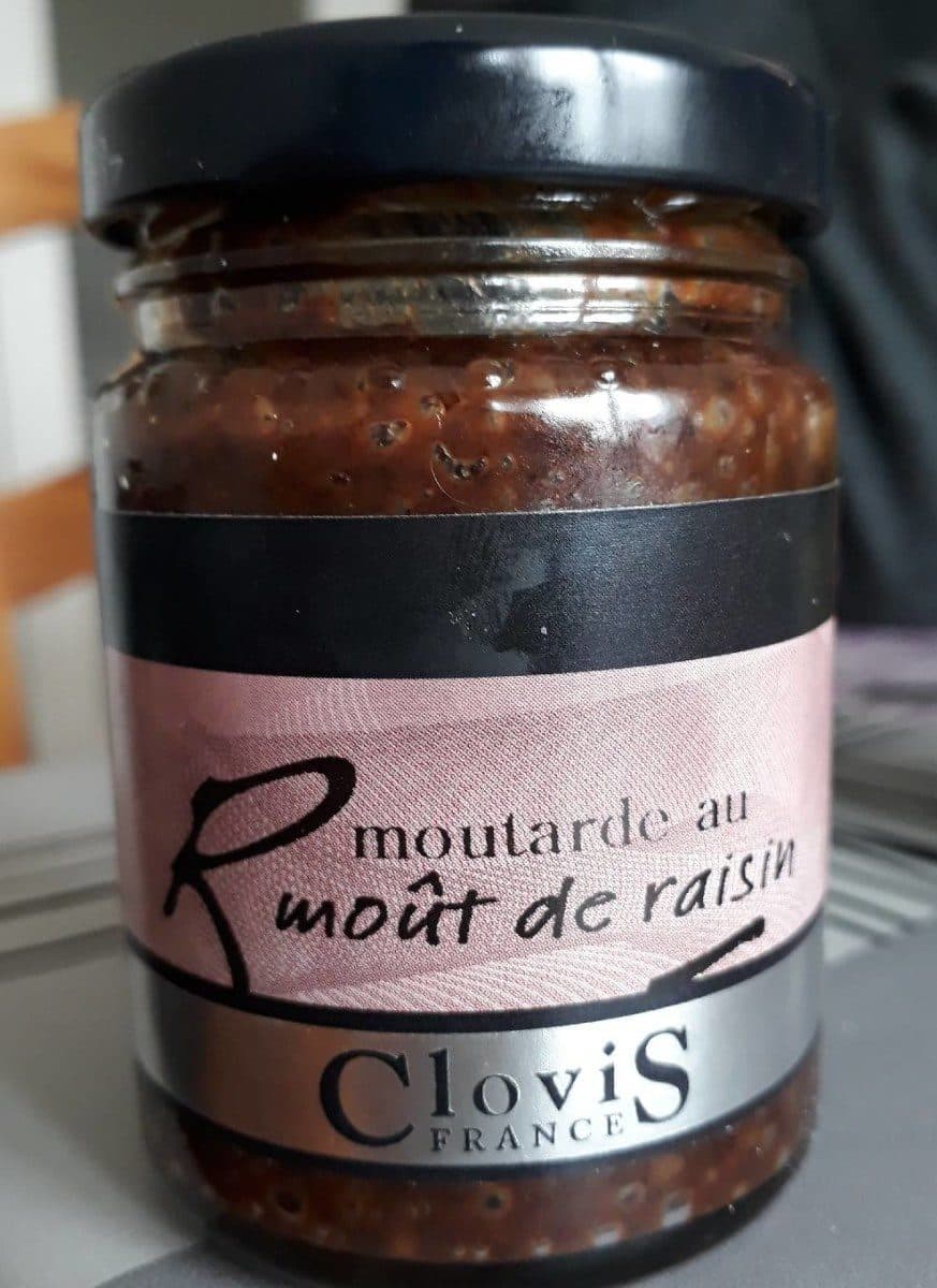 Clovis Moutarde au moût de raisin packshot