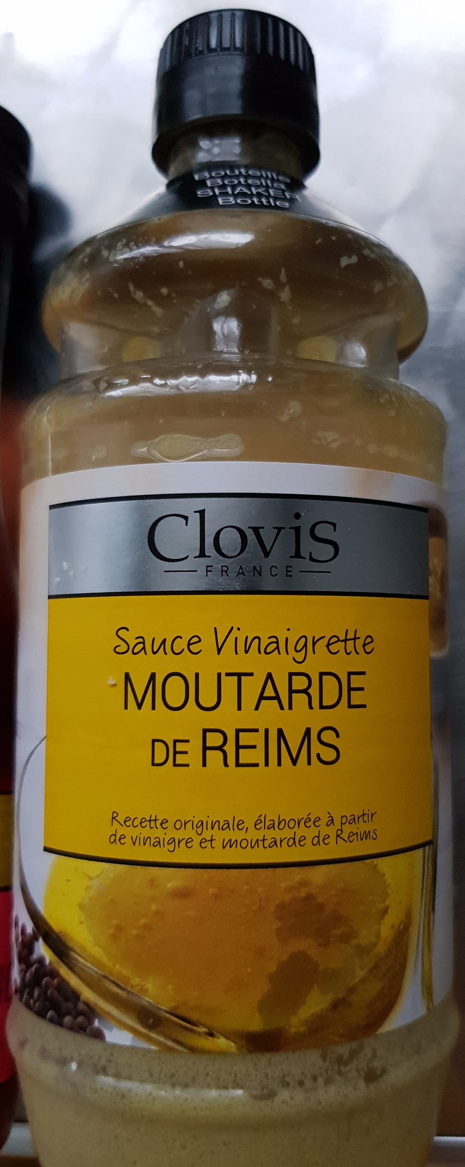 Clovis france Sauce Vinaigrette Moutarde De Reims packshot