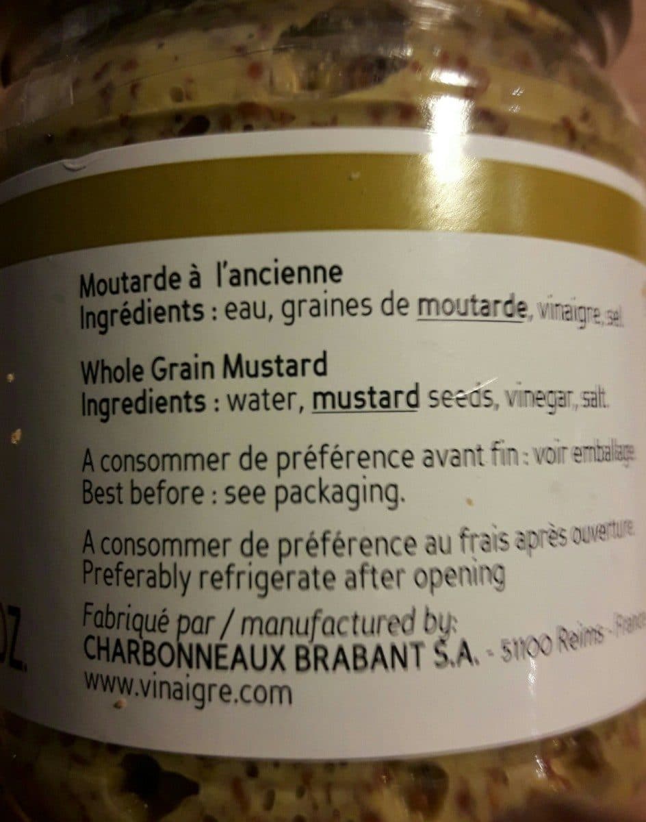 Open Food Facts Beaufor Dijon Mustard Ancienne packshot