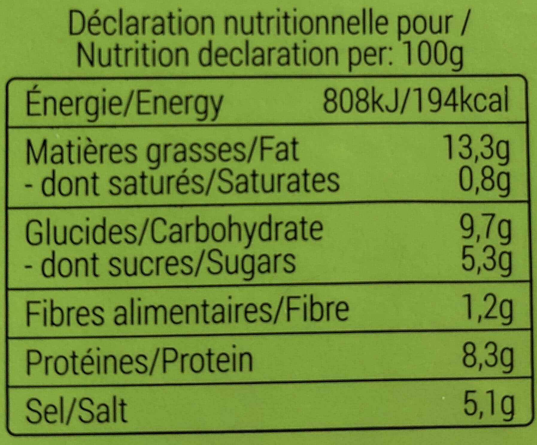 Clovis CLOVIS - Moutarde - Poivre vert packshot