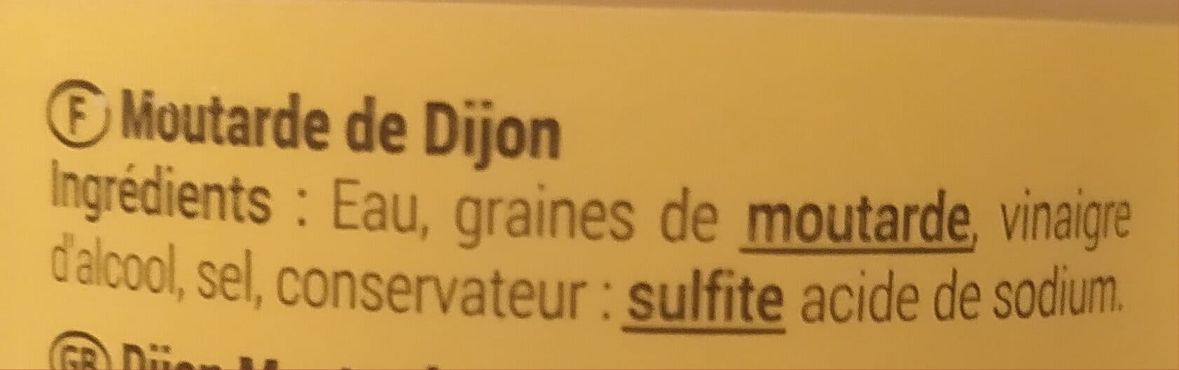 Clovis Moutarde de Dijon packshot
