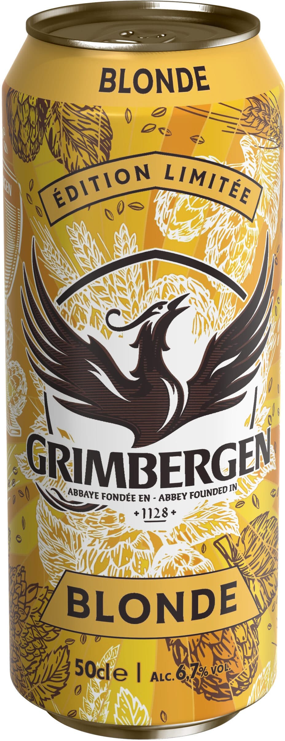GRIMBERGEN Grimbergen 50 cl Grimbergen Blonde 6.7 DEGRE ALCOOL packshot