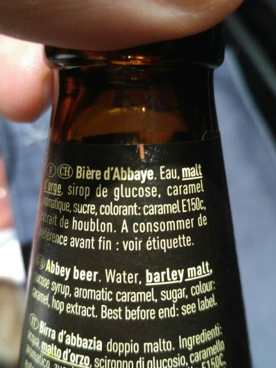 GRIMBERGEN Grimbergen 33 cl Grimbergen Double Ambrèe 6.5 DEGRE ALCOOL packshot