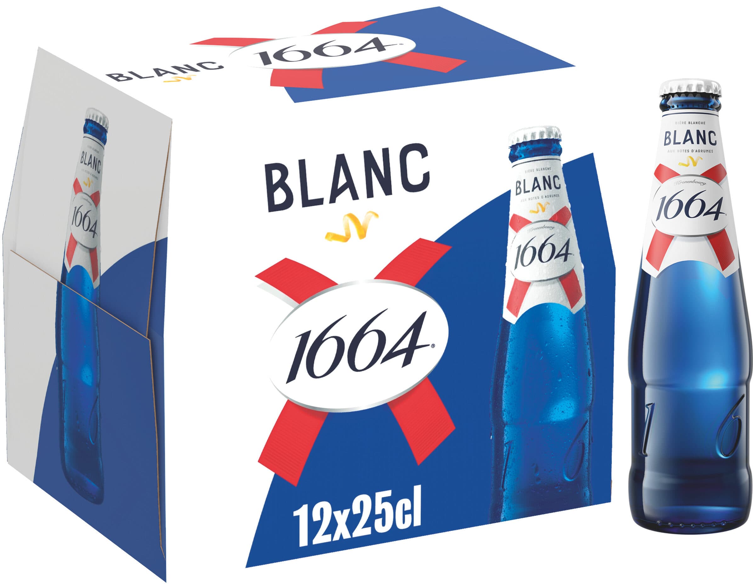 1664 1664 12x25cl 1664 blanc 5.0 degre alcool packshot