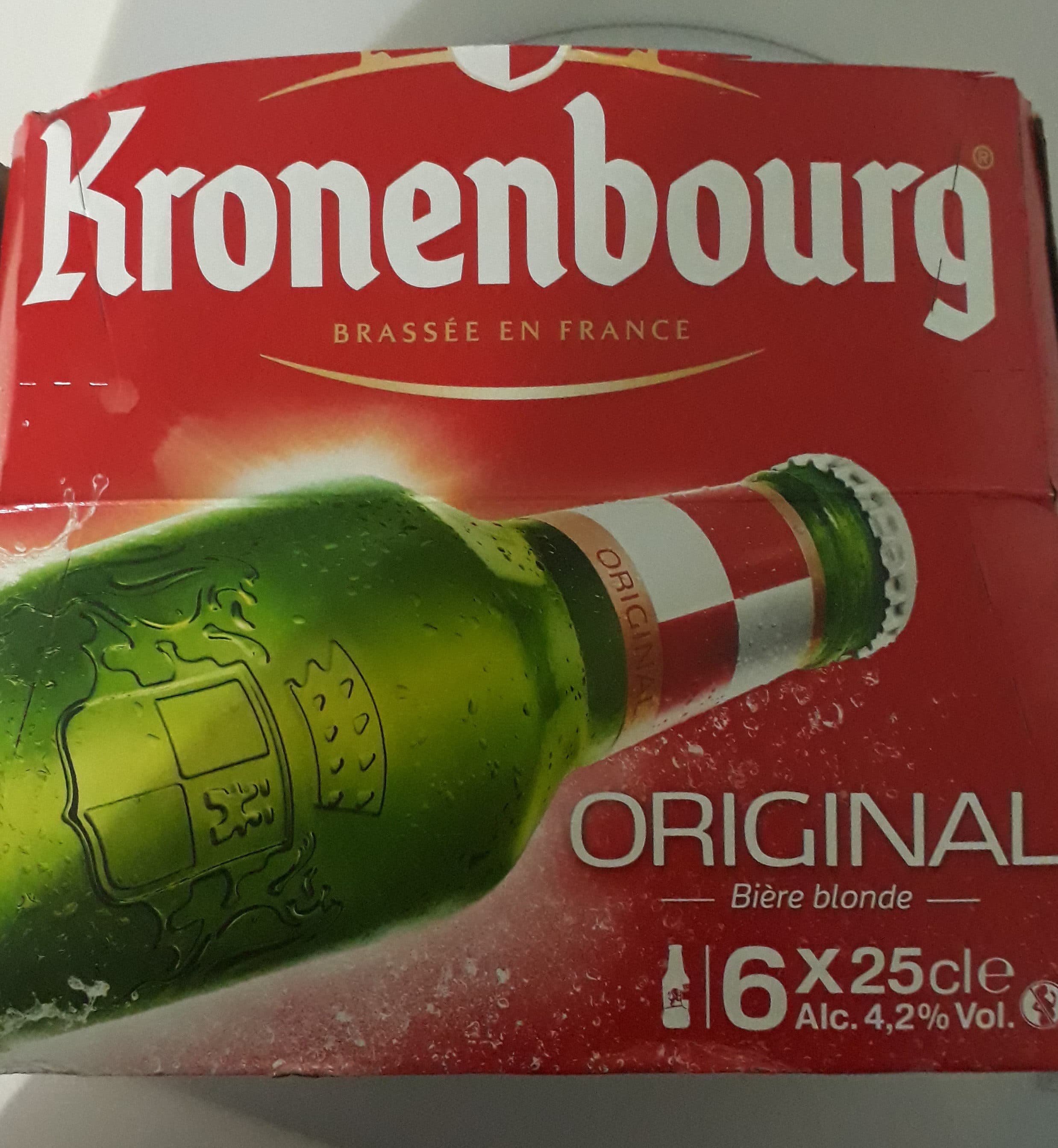 Kronenbourg Kronenbourg 6X25CL KRONENBOURG 4.2 DEGRE ALCOOL packshot