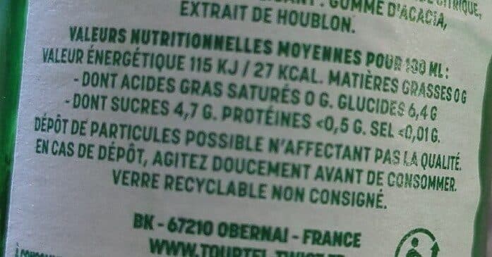 TOURTEL Tourtel Twist Tourtel Twist Peche TourtelTourtel Twist Pêche 0.0 Degre Alcool packshot
