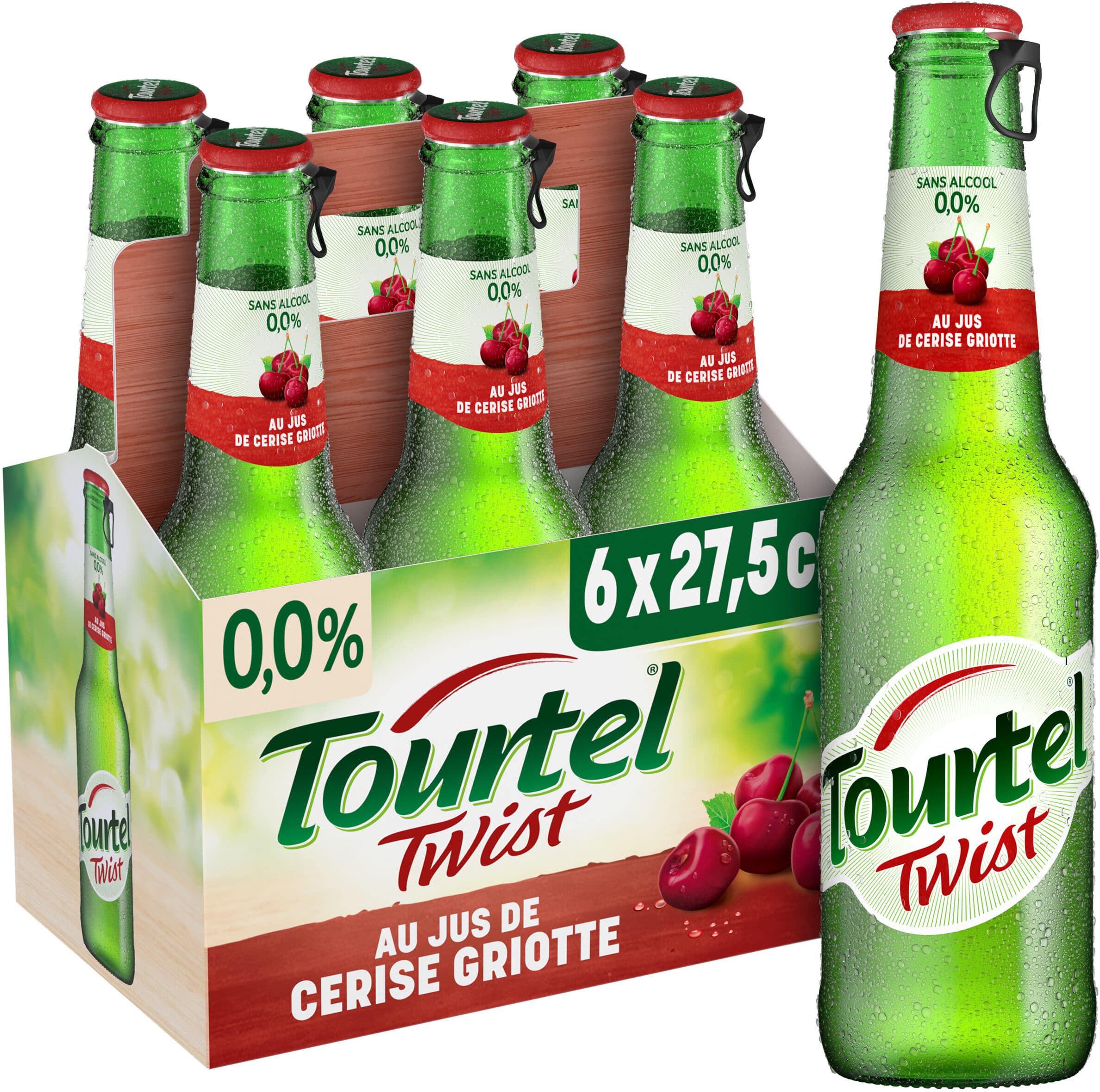 TOURTEL Tourtel 6X27,5CL TOURTEL TWIST CERISE 0.0 DEGRE ALCOOL packshot
