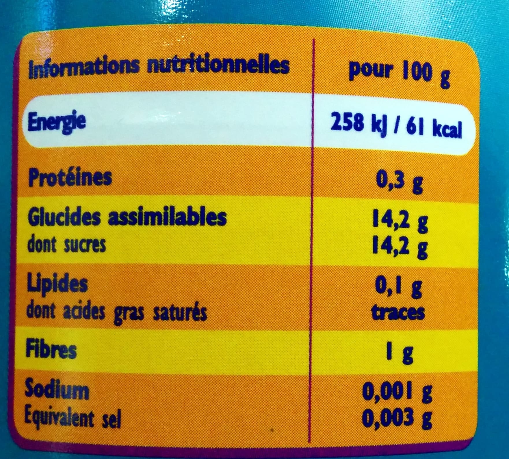 saint mamet Ananas morceaux packshot