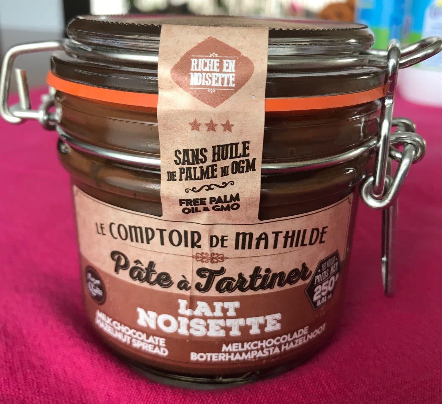 Le Comptoir De Mathilde Pâte à tartiner Lait Noisette packshot
