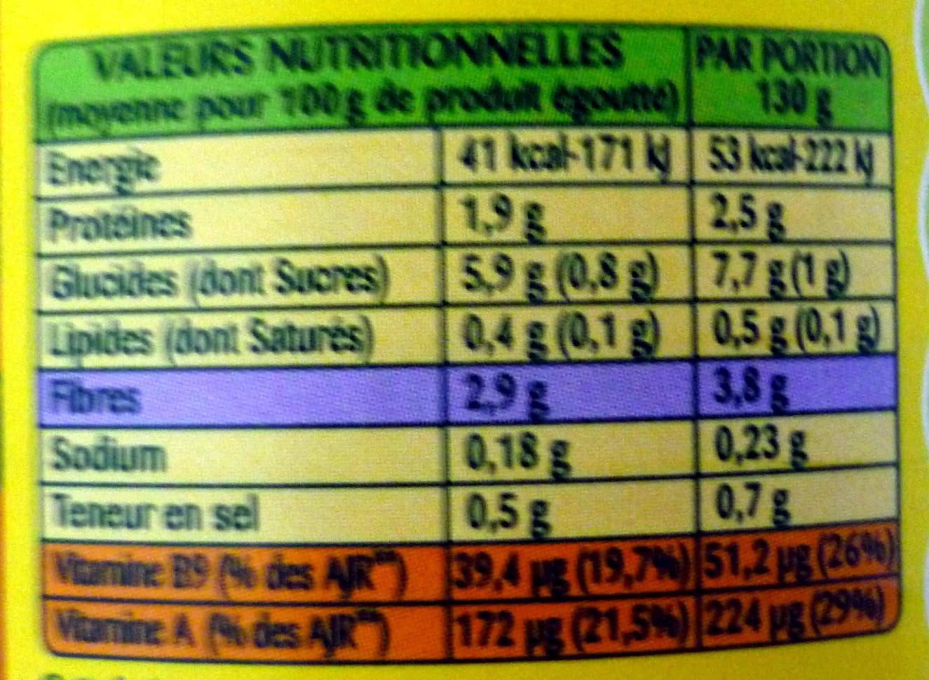 Bonduelle Jardinière aux 4 légumes 4/4 packshot