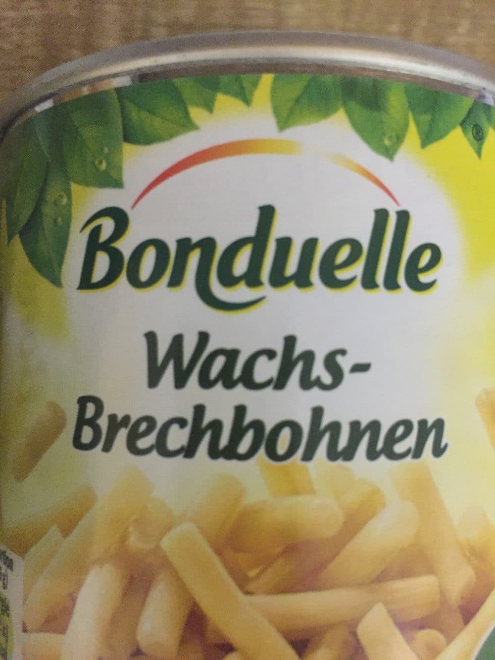 Bonduelle BON Wachsbrechbohnen. packshot