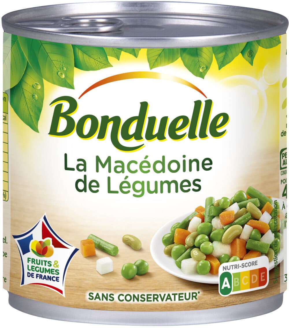 Bonduelle Macédoine 1/2 packshot