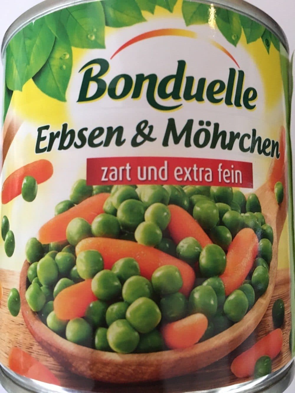 Bonduelle Erbsen & Möhrchen packshot