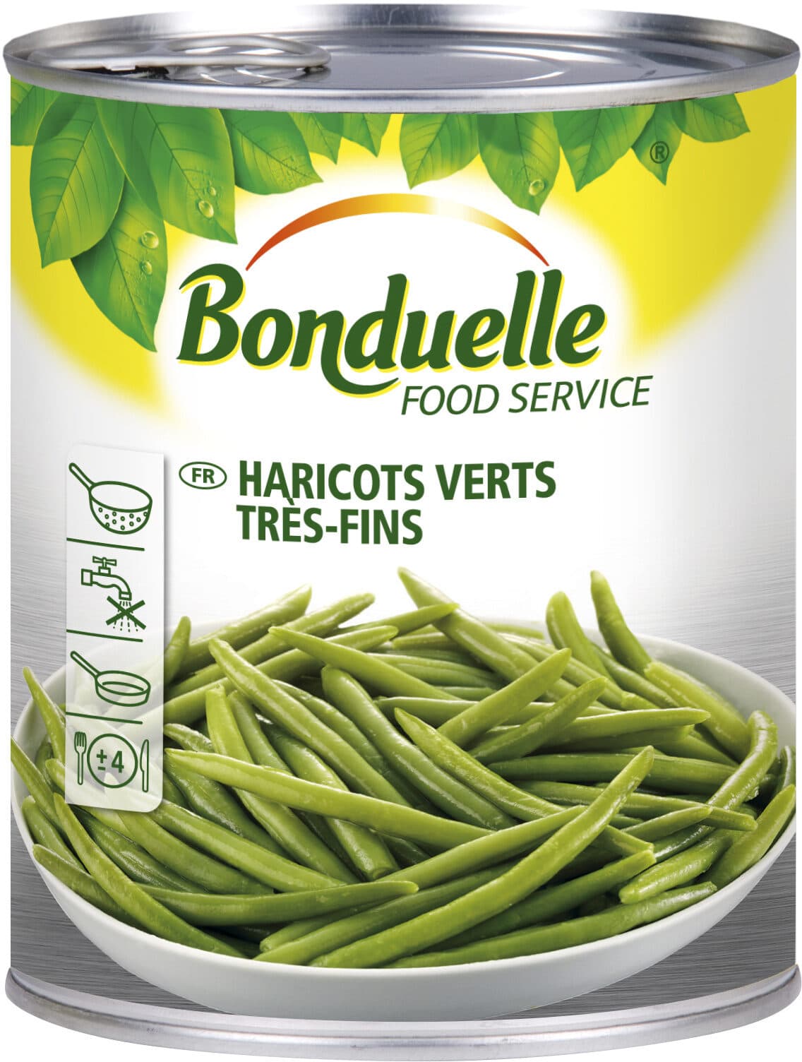 Bonduelle Haricots verts très fins packshot