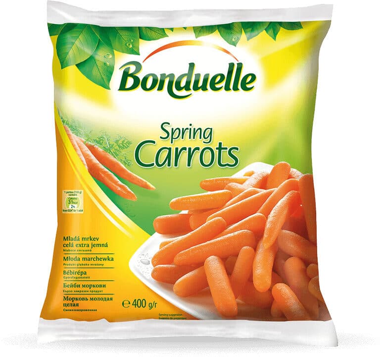 Bonduelle Spring Carrots packshot