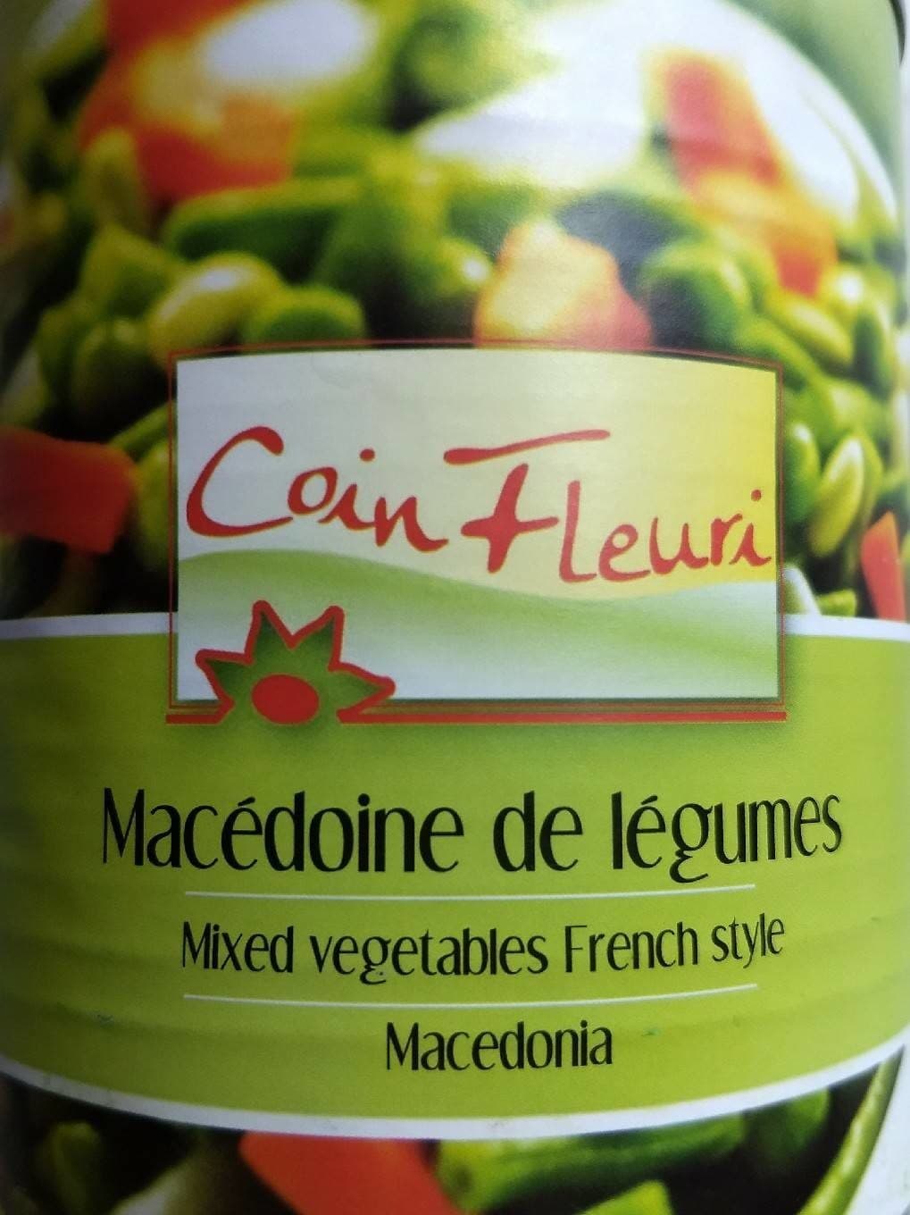 Coin Fleuri Macédoine de légume packshot