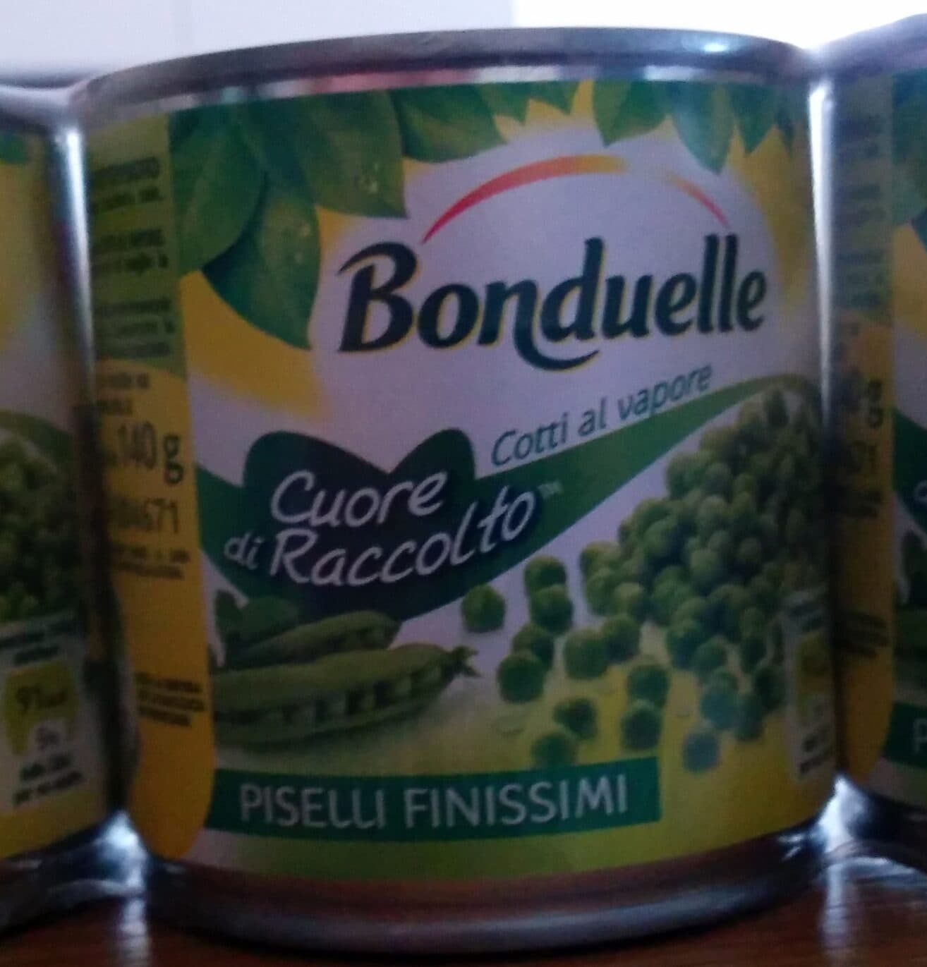Bonduelle Piselli finissimi packshot