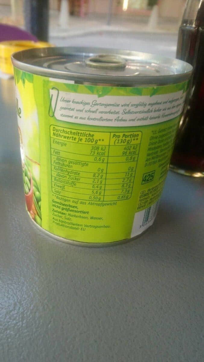 Bonduelle Erbsen u Karotten DOSE klein packshot