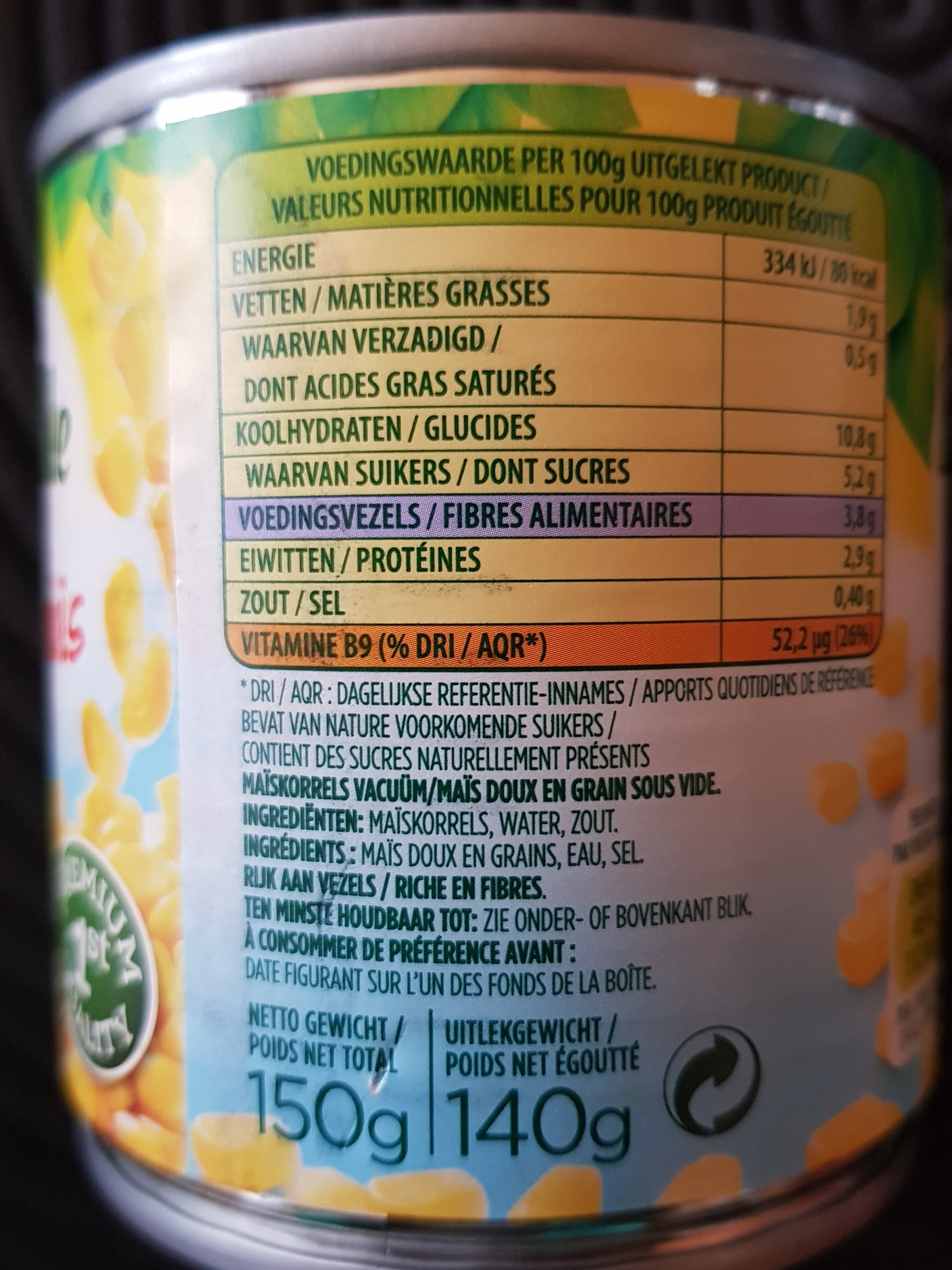 Bonduelle Crispy Maïs packshot