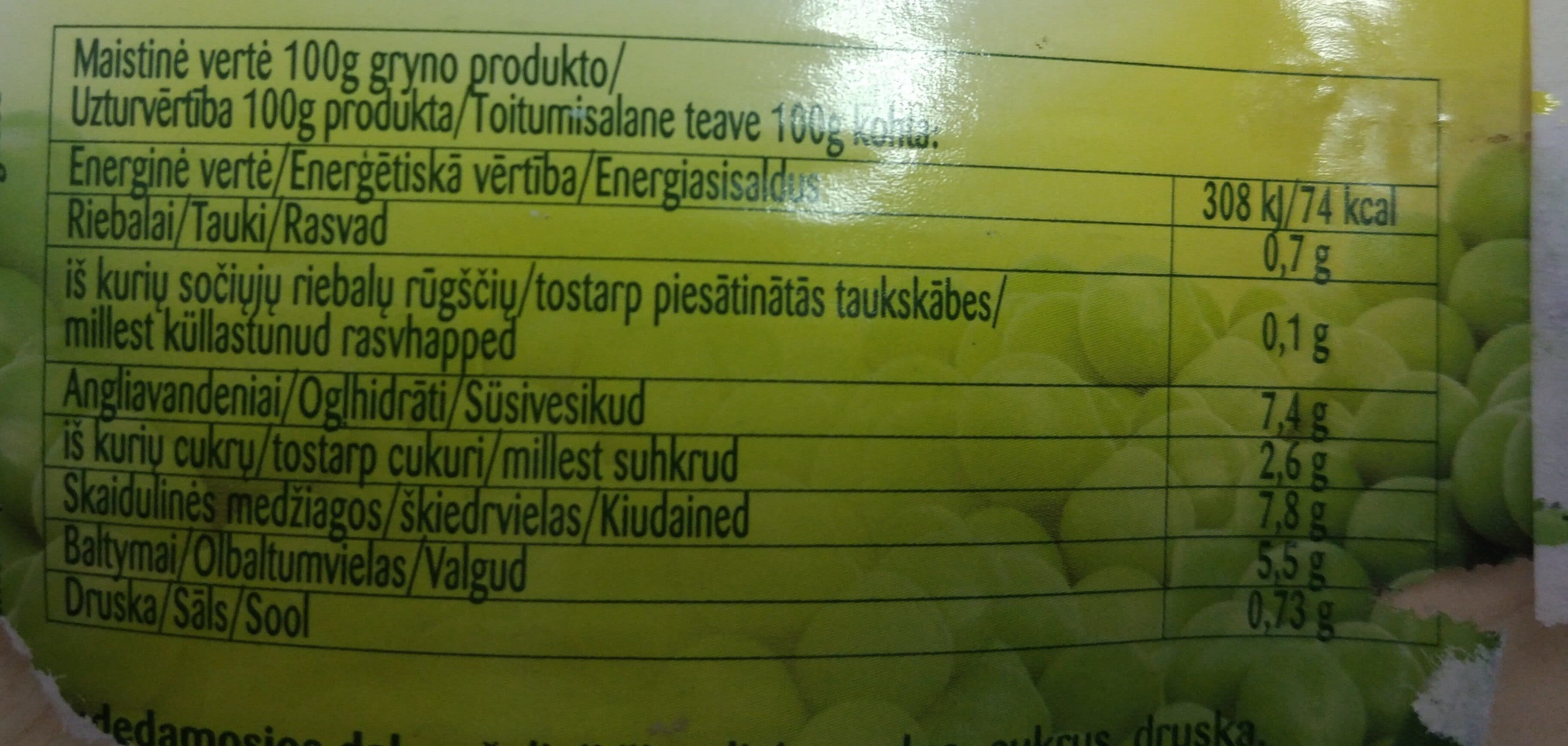 Bonduelle Grean Pea Bonduelle packshot