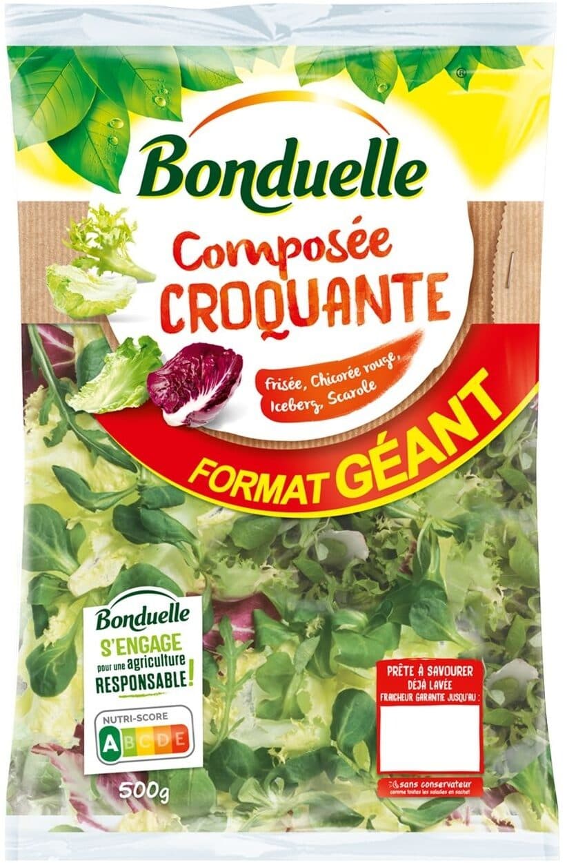 Bonduelle Composée Croquante packshot